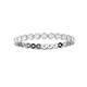 3 - Valerie 2.40 mm White Sapphire Eternity Band 