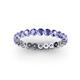 3 - Valerie 2.70 mm Tanzanite Eternity Band 