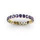3 - Valerie 2.70 mm Iolite Eternity Band 