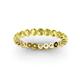 3 - Valerie 2.70 mm Yellow Sapphire Eternity Band 