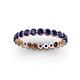 3 - Valerie 2.70 mm Blue Sapphire Eternity Band 