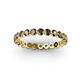 3 - Valerie 2.70 mm Smoky Quartz Eternity Band 