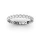3 - Valerie 2.70 mm White Sapphire Eternity Band 