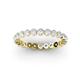 3 - Valerie 2.70 mm White Sapphire Eternity Band 