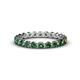 1 - Valerie 3.00 mm Lab Created Alexandrite Eternity Band 