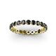 3 - Valerie 3.00 mm Black Diamond Eternity Band 