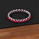 3 - Valerie 3.00 mm Ruby Eternity Band 