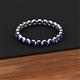 3 - Valerie 3.00 mm Blue Sapphire Eternity Band 