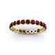 3 - Valerie 3.00 mm Red Garnet Eternity Band 