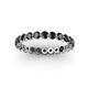 3 - Valerie 3.00 mm Black Diamond Eternity Band 