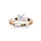 3 - Annora Princess Cut Lab Created White Sapphire Solitaire Engagement Ring 