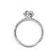 4 - Ana Desire Oval Cut Diamond Twist Rope Split Shank Engagement Ring 