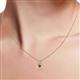 5 - Sallie Black Diamond Heart Pendant 