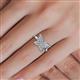 5 - Butterfly Bold Round Lab Grown Diamond Micro Pave Set Butterfly Ring 