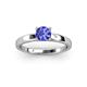 2 - Annora Tanzanite Solitaire Engagement Ring 