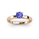2 - Annora Tanzanite Solitaire Engagement Ring 