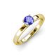 3 - Annora Tanzanite Solitaire Engagement Ring 