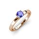 3 - Annora Tanzanite Solitaire Engagement Ring 