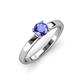 3 - Annora Tanzanite Solitaire Engagement Ring 