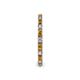 5 - Gracie 2.00 mm Round Citrine and Diamond Eternity Band 
