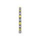5 - Gracie 2.00 mm Round Yellow Sapphire and Diamond Eternity Band 