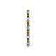 5 - Gracie 2.00 mm Round Citrine and Diamond Eternity Band 