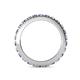 4 - Gracie 2.00 mm Round Iolite and Lab Grown Diamond Eternity Band 