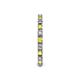 5 - Gracie 2.30 mm Round Yellow Sapphire and Diamond Eternity Band 