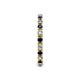5 - Gracie 2.30 mm Round Blue Sapphire and Diamond Eternity Band 