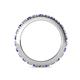 4 - Gracie 2.30 mm Round Tanzanite and Diamond Eternity Band 