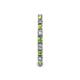 5 - Gracie 2.30 mm Round Peridot and Lab Grown Diamond Eternity Band 
