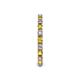 5 - Gracie 2.30 mm Round Yellow Diamond and White Lab Grown Diamond Eternity Band 