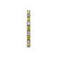 5 - Gracie 2.30 mm Round Peridot and Lab Grown Diamond Eternity Band 