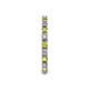 5 - Gracie 2.30 mm Round Yellow Diamond and White Lab Grown Diamond Eternity Band 