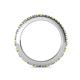4 - Gracie 2.30 mm Round Yellow Sapphire and Lab Grown Diamond Eternity Band 