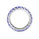 4 - Joyce 4.00 mm Tanzanite Eternity Band 