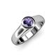 4 - Enola Iolite Solitaire Engagement Ring 