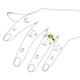 6 - Enola Peridot Solitaire Engagement Ring 