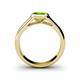 5 - Enola Peridot Solitaire Engagement Ring 