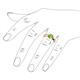 6 - Enola Peridot Solitaire Engagement Ring 