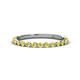 1 - Valerie 2.00 mm Yellow Sapphire 3/4 Eternity Band 