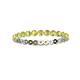 3 - Valerie 2.00 mm Yellow Diamond Eternity Band 