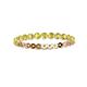 3 - Valerie 2.00 mm Yellow Diamond Eternity Band 