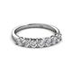 3 - Camille 1.05 ctw Lab Grown Diamond (3.5 mm) Wedding Band 
