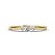 1 - Shirley 0.26 ctw Natural Diamond Round (3.50 mm) Three Stone Engagement Ring 