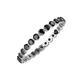 4 - Valerie 2.40 mm Black Diamond Eternity Band 