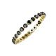 4 - Valerie 2.40 mm Black Diamond Eternity Band 
