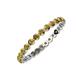 4 - Valerie 2.40 mm Citrine Eternity Band 