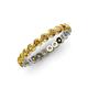 4 - Valerie 2.70 mm Citrine Eternity Band 