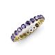 4 - Valerie 2.70 mm Iolite Eternity Band 